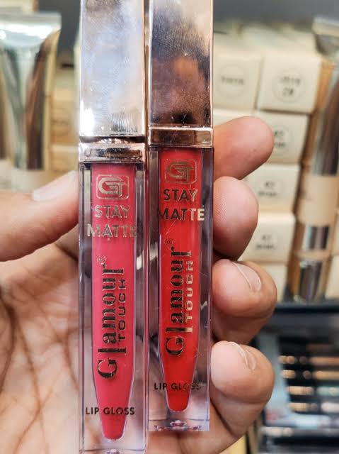 Glamour Touch Stay Matte Liquid Lip Gloss (Shade 01 (Bright Rose Pink / Coral Pink))