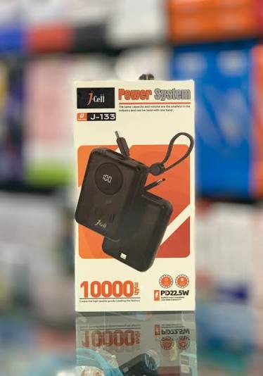 J-Cell Power bank 10K mah