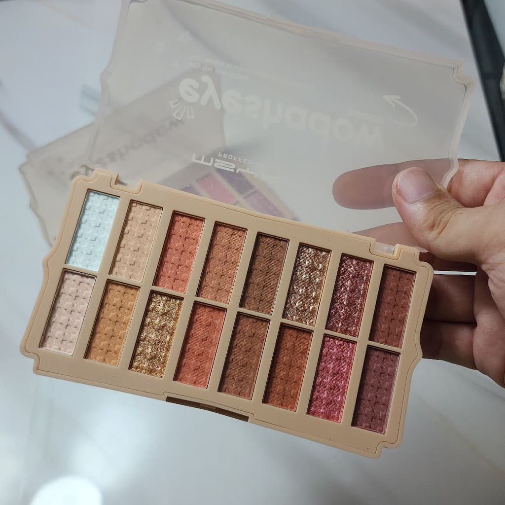 MSYAHO 16 Shade Nude & Warm Tone Eyeshadow Palette